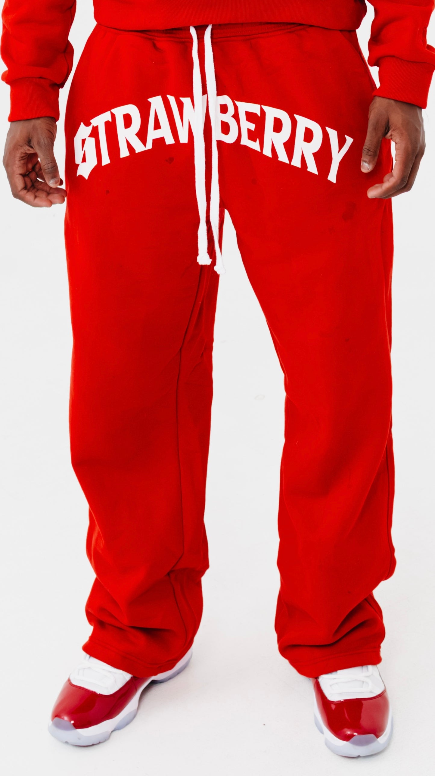 STRAWBERRY SWEATPANTS VOL 1 RED