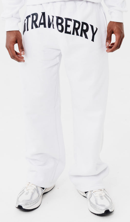 STRAWBERRY SWEATPANTS VOL 1 WHITE