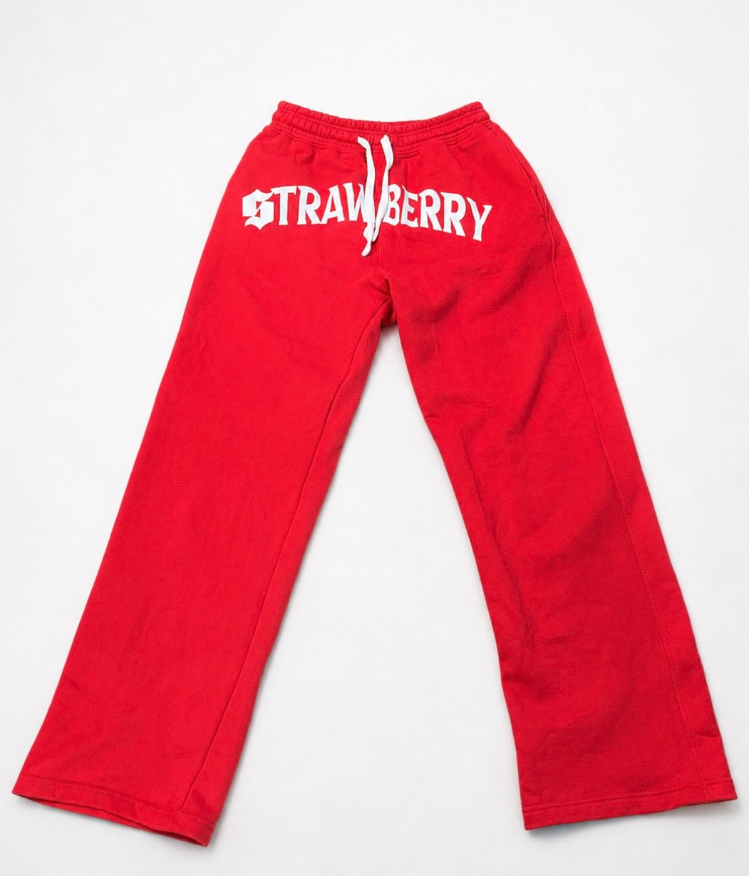 STRAWBERRY SWEATPANTS VOL 1 RED